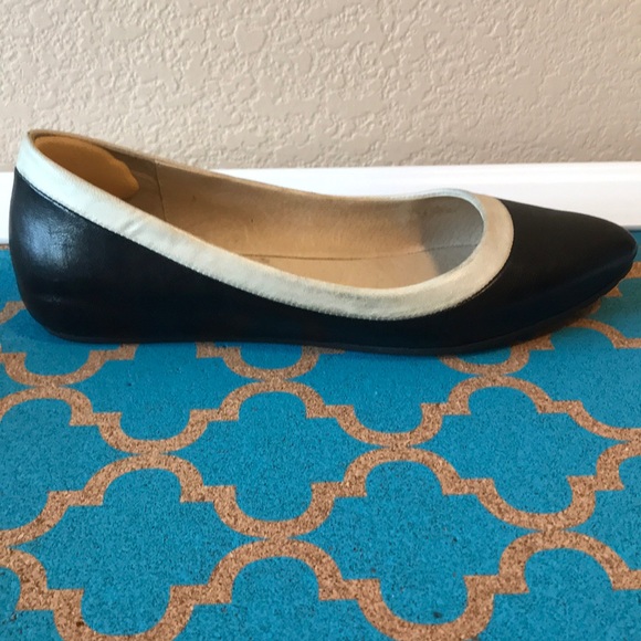 Black/beige flats - Picture 2 of 8